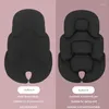 Kinderwagenonderdelen Eenvoudige effen kleur Geboren babyzitjekussen Kinderwagenmat Veiligheidsbescherming Pad Automatras Babyaccessoires