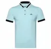 Yaz Kısa Kollu Golf Tshirt Erkek Giysileri Antipilling Açık Hava Spor Eğlence Golf Gömlek SXXL SEÇİM 2206232095032