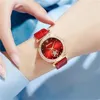 Montres-bracelets 2024 Femmes Verre Miroir Mode Quartz Montre Alliage Luxe Business Exquis Dating Cadeau Relojes