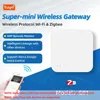 Tuya Zigbee 30 HUB Wireless Smart Home Bridge Life Protocollo di controllo remoto Funziona con Alexa 240228