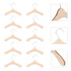 Hondenkleding 10 PCS Miniatuur Pet Hanger kinderbroek Hangers Kast voor kleding Roestvrij staalrek