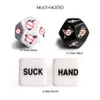 2pcs Dice 6/12 Pozisyonlar Romantizm Aşk Mizah Partisi Kumar Yetişkin Oyunları Seks Oyuncaklar Erotik Krizler Oyun Oyuncak Çift Eğlence