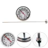 Planters Compost Soil Thermometer Garden Greenhouse Temperature Measurement Tools 0 To 120 Degrees 48x500mm Stainless Steel Silver