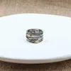 Anello di design Anelli in oro e argento intrecciati da donna intrecciati da uomo Gioielli di moda per croce filo di rame classico Vintage X regalo di anniversario di fidanzamento