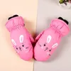 Haaraccessoires Baby Kinderhandschoenen Winter Warm Dik Winddicht Cartoon Patroon Lange Vinger Wanten Voor Kinderen Peuter Jongens Meisjes 2-5 Jaar