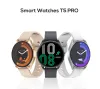 Nieuwe T5 pro Smart Watch Bluetooth Call Voice Assistant Heren en Dames Hartslag Sport SmartWatch voor Android IOS