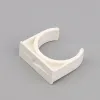 Connectors 90pcs Dia 2040mm PVC Pipe Clamp PVC UType Clamp Fixed Tube PVC Joints for Garden Irrigation System