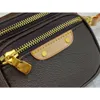 حقيبة حزام جلدية مصمم حقيبة الخصر مصممة ميني Bumbag Crossdbody Chest M82347 M82208 M82335