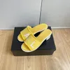 Chaussures de créateurs de haute qualité Slide Pantoufles Sandales 6 Couleurs Nouveau Mocassin Piscine Casual Chaussure Plat Homme Mule Femmes Sliders Sexy Fille Summer Beach Luxury Designer Slide 35-40