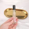 15 ml przenośna podróżna kwadratowa kwadratowy przezroczysty Atomizer Fine Mist Spray perfumy puste szklane butelki do napełniania