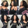 Front Human Hair Wig Lace Blend Into Skin For Women Deep Wave Bob Frontal Curly 4x4 Preplucke Natural Hairline