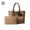 Botteg Venet High -End -Taschen für Tasche 2024 Neue Kapazität gewebt für Frauen, die vielseitige Schulter Handheld einkaufen original 1: 1 mit echter Logo -Schachtel