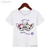 T-Shirts Me Contro Te Jungen Kinderkleidung lustige Jungen T-Shirts Sommer Mode Trend Mädchen T-Shirts süße Anime Kleinkind T-Shirt Tops Großhandel ldd240314