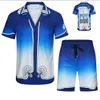 2024 Nouveau designer T-shirt décontracté costume court haiku luxe mode polo short top short homme # 09