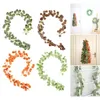 Decorative Flowers Romantic Simulation Eucalyptus Vine Artificial Hanging Table Decoration Festival Backdrop Arch