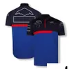 Vestuário de motocicleta F1 T-shirt Forma 1 Team Racing Terno Camisetas Manga Longa Verão Casual Camisa Esportiva Homens Quick Dry T Motocross Jersey Ot6B3