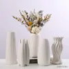 Вазы Nordic Ins Wind Vegetarian Burn Керамическая ваза специальной формы Украшение дома Комнатная композиция из сухих цветов Цветочная ваза Орнаменты