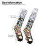 Chaussettes homme Antique coloré carreaux marocains motif ART marocain Kawaii Shopping dessin animé adulte enfant