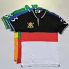 2024S revers polos chemise coton t-shirt à manches courtes hommes britannique décontracté couleur contraste grande taille sport crossover nouveau s-6XL