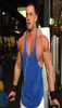 Whole Fitness Bodybuilding Tops Men Weightlifting Tank Tops Solid Cotton Stringer Y Back Racer Vest Gyms Clothing Casual Clot4303381