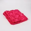 Couvertures 10 couleurs bébé pographie po accessoires 3D rose fleur toile de fond pouf couverture tapis fond tissu