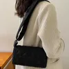 Umhängetaschen Rhombus Unterarm Handtasche gesteppte Umhängetasche Umhängetasche kleine quadratische Klappentasche Baumwolle gepolstert für Damen Mädchen Reisen Büro