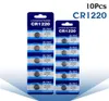 10PCS CR1220 3VセルバッテリーウォッチボタンECR1220 DL1220 LM1220 KCR1220 COBATTERIES高品質CR 1220235P1508583