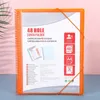 48 Hole 30 Pages Coil Binding Material Booklet File Folder A4 Color PP Multipage Student Storage Paper Filing Products 240314