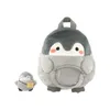 Plüsch-Rucksäcke, Pinguin-Rucksack, Reiserucksack, weiche Plüsch-Tasche für Jungen, Mädchen, Erwachsene, Teenager, L2403