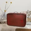 Bins Antique Style Storage Box with Handle Photography Props Luggage Case Decor Container Keepsake Suitcase Treasure Box for Parties