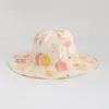 Bérets enfants chapeau filles garçons printemps automne extérieur ombre dessin animé fruits crème solaire pêcheur