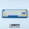 KBDiy 140 touches/ensemble GMK lait de soja PBT Keycaps profil Cherry coréen japonais Keycap pour clavier de jeu mécanique capuchons de touches personnalisés 240304