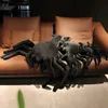 Realistic Big Size Spider Plush Toy Soft Plushie Stuffed Animal Scary Spider Doll Halloween Room Decoration Kids Birthday Gift 240308