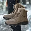 HBP Fabricante no laboral Venta caliente Botas de nieve de alta calidad hombres Botas de senderismo al aire libre botas de nieve impermeables para mujeres y hombres
