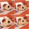 Other Toys Zipper Puppy Plush Coin Purse Mini Storage Bags Dog Animal Puppy Plush Backpack Round Korean Style Dog Earphone Bag OutdoorL2403