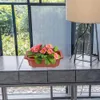 10 Stücke Blumentopf Bonsai Töpfe Kunststoff Haushalt Mittelstücke Pflanzer Garten Container Büro Kaktus Sukkulente Blumentopf 240311