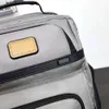 Back Series 2603580 Pakiet podróży Mens Business Plecak Komputer Tummii Tummii Ballistic Bag Męskie Nylon Designer Alpha3 C2xn