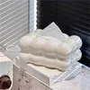 Tissue Boxes Napkins Bubble Shape Tissue Case Living Room Tissue Box Cover Holder Toilet Paper Dispenser Case Kitchen Napkin Holder Handkerchief Box