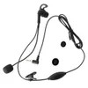PTT-scheidsrechter-headset met push-to-talk-knop, 3,5 mm oortje voor voetbalintercomradio