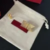 Złoty butik butikowy kolczyk luksusowy styl miedziany urocze kolczyki Rozmiar 2x2 cm z kolorem znaczkiem vintage miłosne biżuteria prezentowa