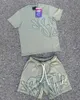 Syna World Short Tshirts Set Tee Tryckt Designer SYNA World T Shirt Short Graphic Tshirt and Shorts Syna World Lightweight and Hatchable Hip Hop Trend 6917