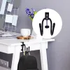 Rails Universal Desk Mount Bag Houseold Regulowany pod biurkiem Space Oszczędzaj zaczep trwały pod stołowym uchwytem na słuchawki