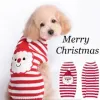 Truien Winter Warme hondenkleding Kerstvakantie Trui Outfit Jas voor kleine middelgrote honden Kat Huisdier Kerstkostuum Benodigdheden Nieuwjaarsgeschenken