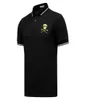 夏のゴルフ服の男性半袖ゴルフTシャツ黒または白い色の屋外レジャースポーツポロスシャツ9923803