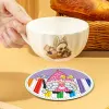 Stitch 615 stks DIY Diamant Schilderen Coaster Pasen Gnome Bunny Drink Cup Kussen Antislip Tafel Placemat Isolatie Pad Keuken Decor