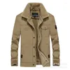 Giacche da uomo Giacca invernale da uomo Cappotto caldo ispessito in lana di agnello di alta qualità Bomber militare Maschile Outdoor Casual Top Abbigliamento da uomo