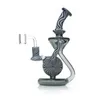 Phoenix 8 pouces recycleur plate-forme pétrolière en verre fumer eau Bongs vase en verre Shisha avec insert Perc fumer des tuyaux avec un quartz Banger