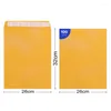 Envoltório de presente 100 pacote 10x12inches papel amarelo marrom envelopes para organização e armazenamento de envio