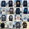 مصمم رجالي T Shirt Man Hellstar Shirt خمر T Shirt امرأة مصمم قميص محزن غسول باهت Carti Trend Tee Shirt Hip Hop Darkgray مغسول أسود أبيض