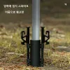 Shelters 2PCS Canopy Tarp Camp Pole Fixer Camping Supplies Tent Accessories Equipment Support Rod Fixing Tube Outdoor Suit